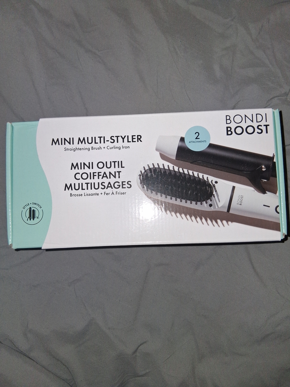 Bondiboost Mini Multi-Styler in White & Black
